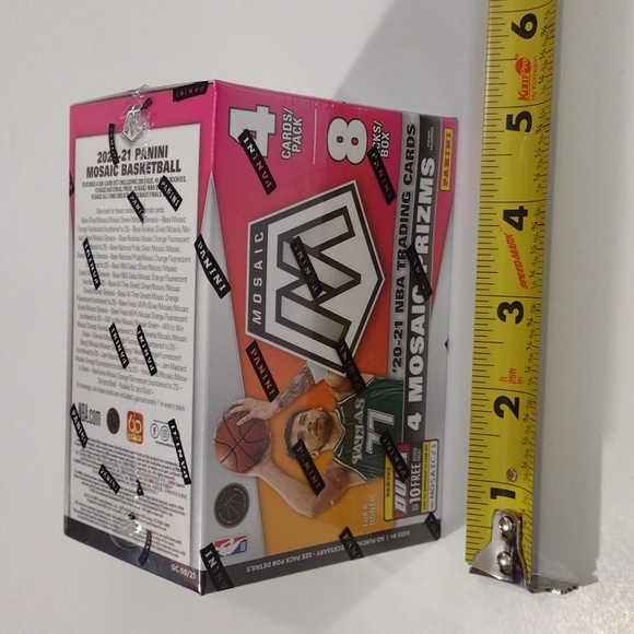 Panini Mosaic 2020-21 NBA Trading Cards New Sealed One Box - Picture 9 of 12